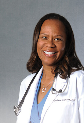 ANGELIQUE D BROWN